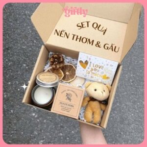set quà tặng nến thơm